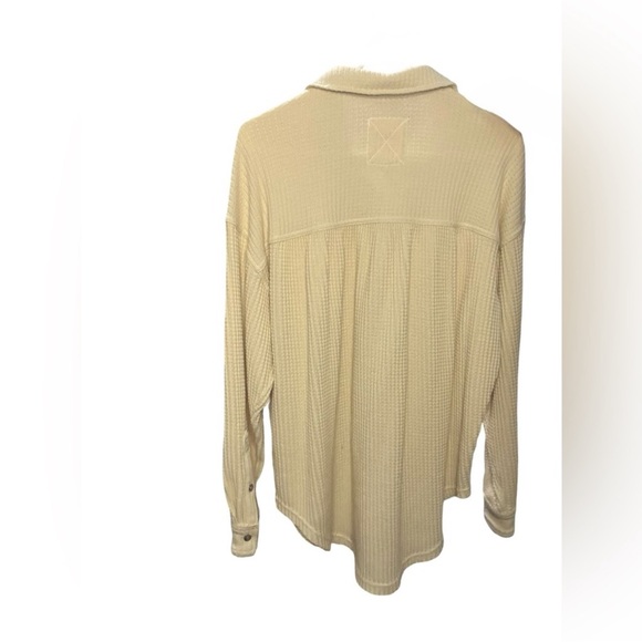 Aerie Anytime Fave Waffle Shirt - Picture 4 of 5